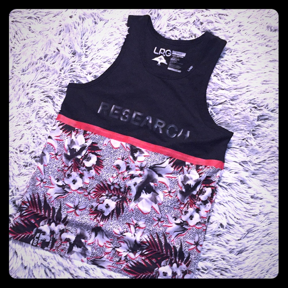 Lifted Research Group Floral Basketball Jersey